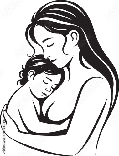 mom life, mother and baby, mom graphic, woman silhouette, mother’s day card, mom hug silhouette, mom walking, mom with kids, mother drawing, mother’s day shirt, mom vector, strong mom, first mother’s 