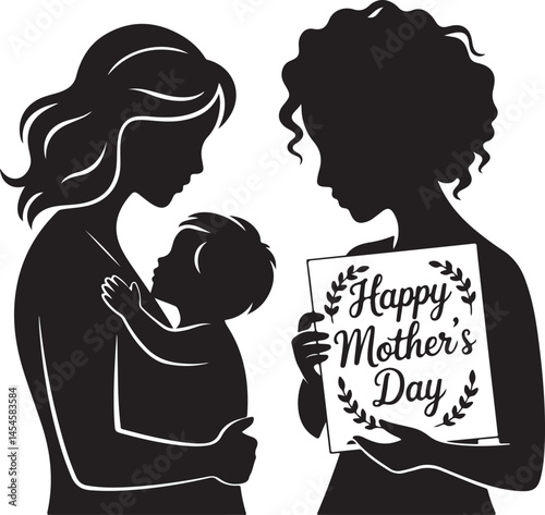 mom life, mother and baby, mom graphic, woman silhouette, mother’s day card, mom hug silhouette, mom walking, mom with kids, mother drawing, mother’s day shirt, mom vector, strong mom, first mother’s 
