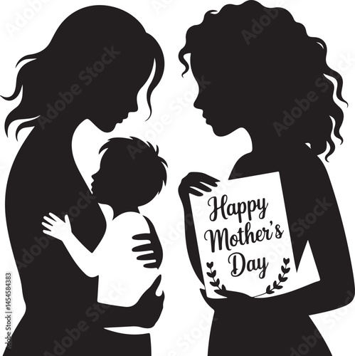 mom life, mother and baby, mom graphic, woman silhouette, mother’s day card, mom hug silhouette, mom walking, mom with kids, mother drawing, mother’s day shirt, mom vector, strong mom, first mother’s 