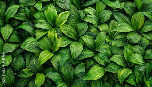 vibrant green leaves background