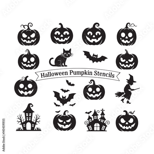 Free Halloween Pumpkin Carving Stencils – Spooky Designs for Kids & Adults