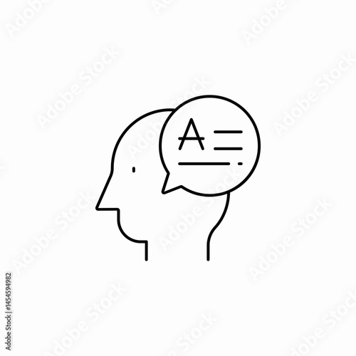 speaking dialogue icon sign vector