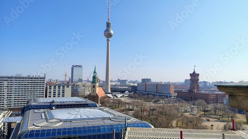 Photography view of the city of moscow