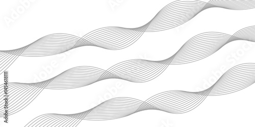 Abstract white background with a glowing abstract waves. Abstract wave element for design. Digital frequency track equalizer, Futuristic background design. Long exposure, Light painting photography.