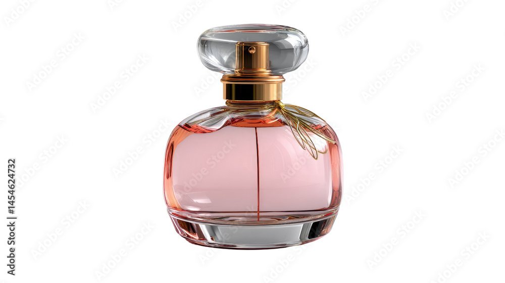 Elegance in a Bottle: A delicate perfume bottle exudes sophistication and beauty, showcasing a blend of form and fragrance. Its transparent design, elegant lines. Elegance in a Bottle: A delicate perfume bottle exudes sophistication and beauty, showcasing a blend of form and fragrance. Its transparent design, elegant lines.