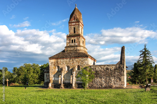Densus Church, Hunedoara County, Romania a 15th century landmark of misterious origins.