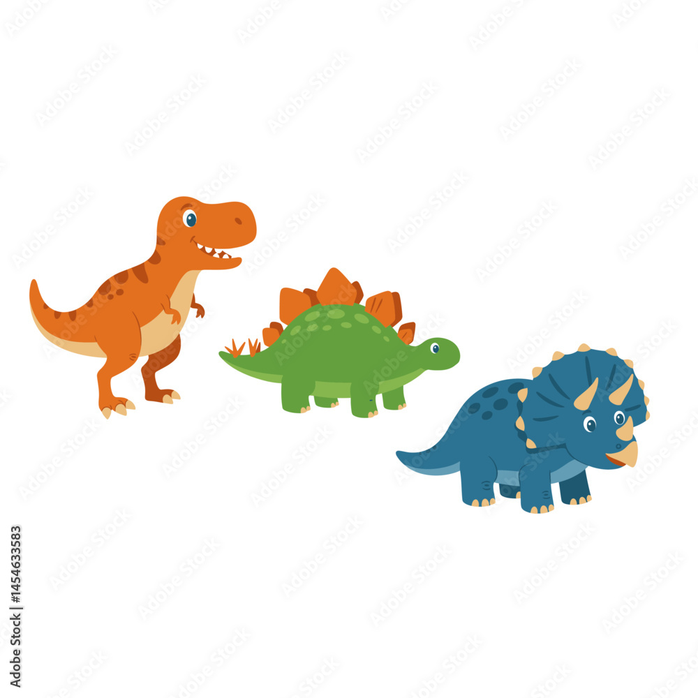 Fototapeta premium Abstract Shapes Composition Vector Art Creative Design Elements Illustration