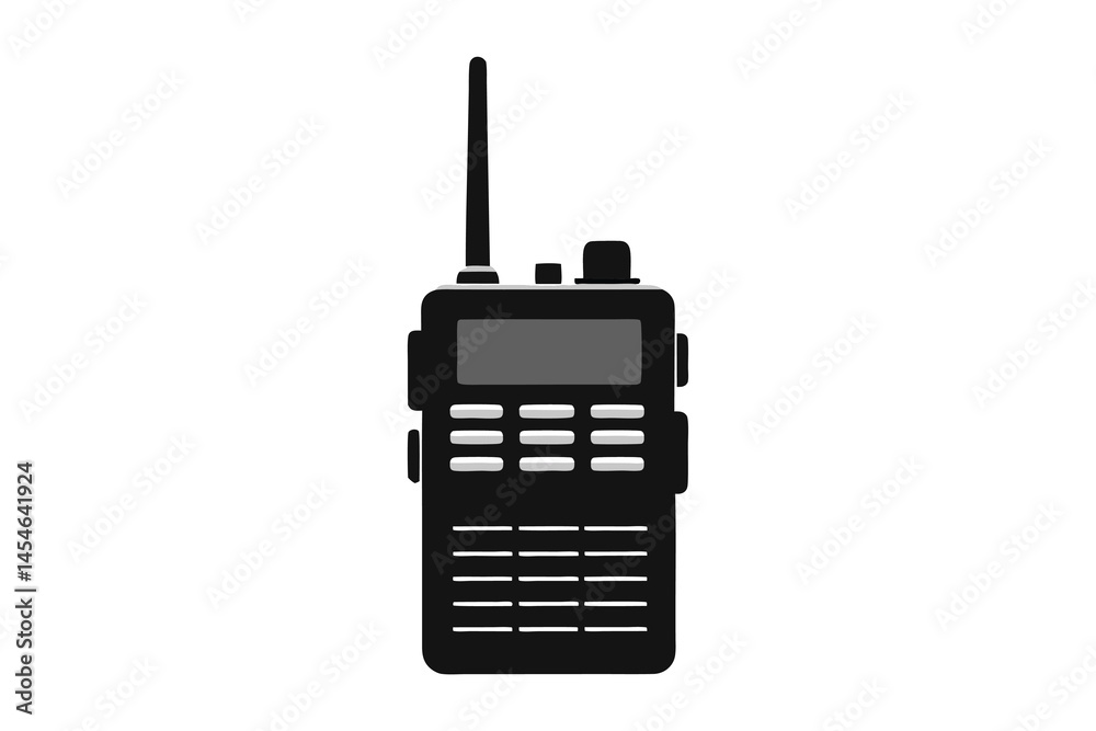 Walkie-Talkie vector, Walkie-Talkie symbol, Walkie-Talkie vector icon isolated on white background Walkie-Talkie vector, Walkie-Talkie symbol, Walkie-Talkie vector icon isolated on white background