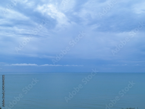 Blue sky with cloud for natural background.