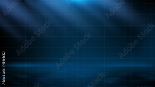 abstract blue background with light ray