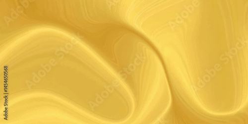 abstract background with soft golden yellow tones liquid satin cloth background.The design should resemble silk or melted wax with gentle curves and a fluid texture.