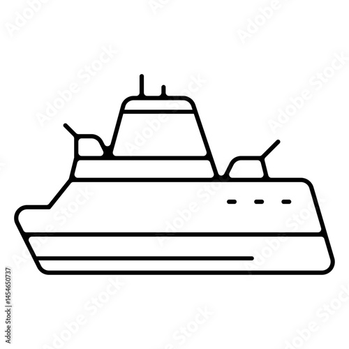 Icones pictogramme symbole bateau armee