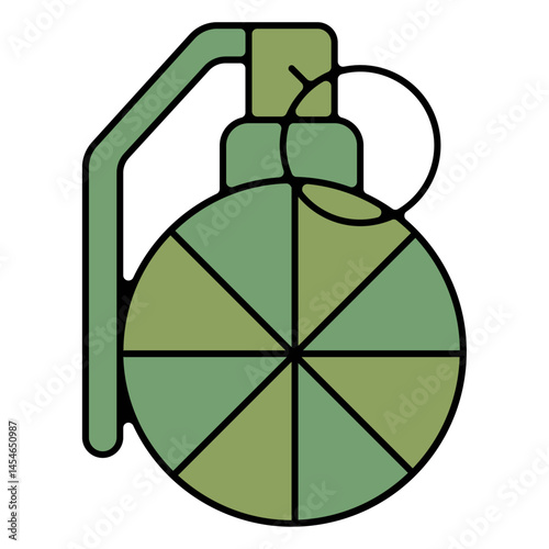 Icones pictogramme symbole grenade