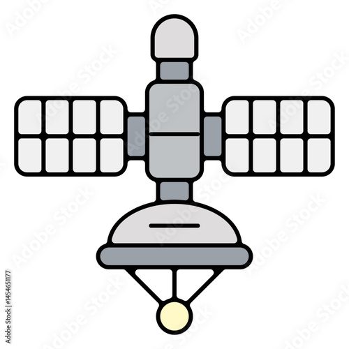 Icones pictogramme symbole satelitte