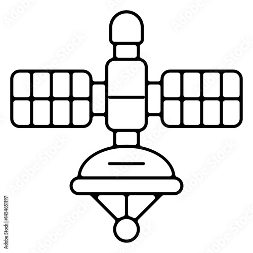 Icones pictogramme symbole satelitte