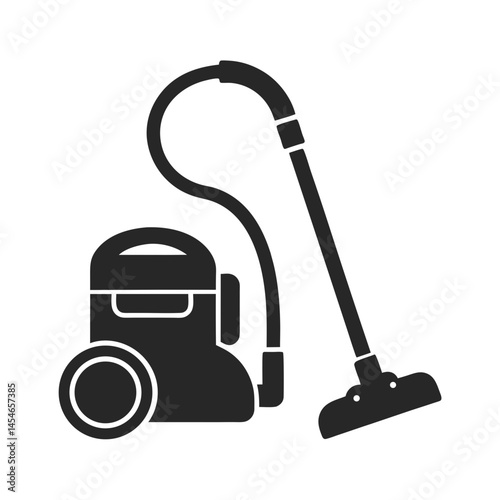 Vacuum icon silhouette vector illustration
