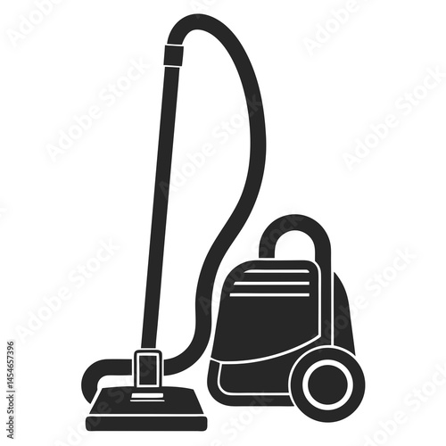 Vacuum icon silhouette vector illustration