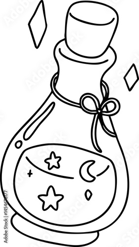 Hand drawn potion