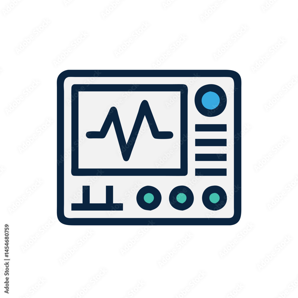 mobile phone with graph icon mobile phone with graph icon