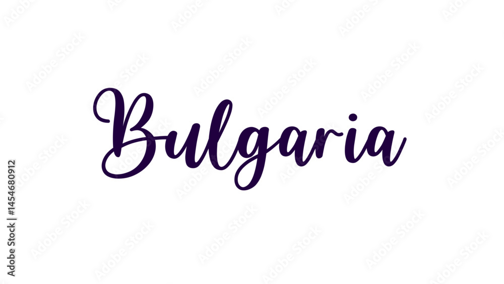 Fototapeta premium Country name text design Tee print with slogan. Typography for t shirt.