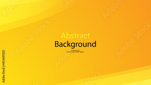 Yellow color background abstract art vector