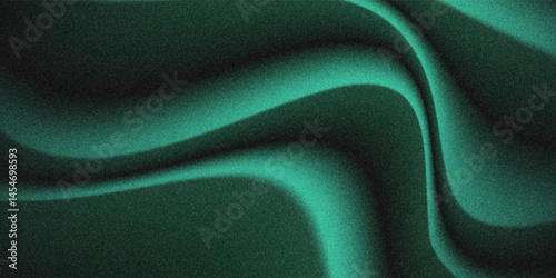Abstract background Soft green light on dark background.vector eps10