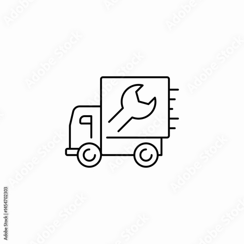 technical support icon sign vector