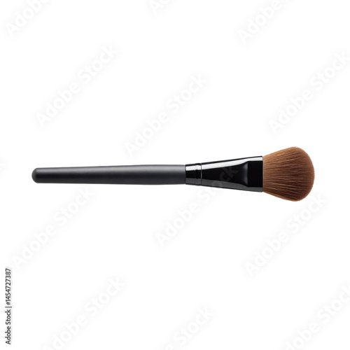 mini contour brush with angled bristles