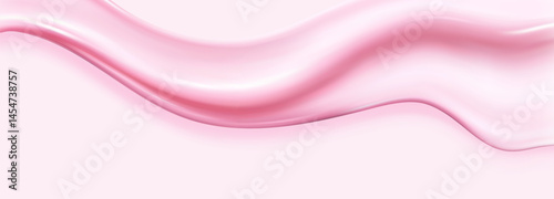 Liquid blue vector dripping ice cream texture.Glossy sugary flow drip.