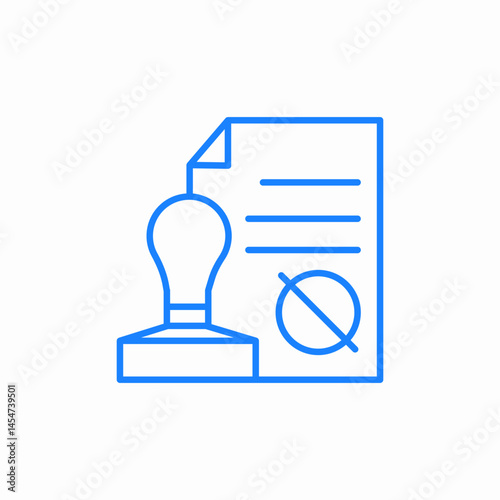 sheet of paper or document stamp or seal