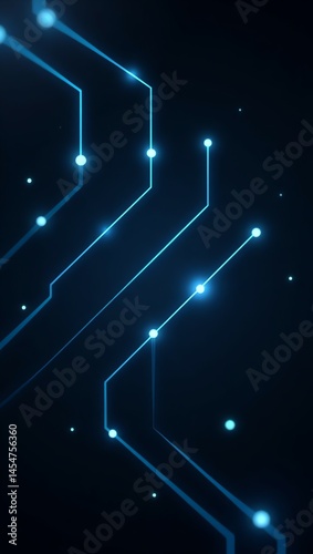 abstract blue background,Futuristic digital learning concept with glowing AI, education icons, and hand interaction, perfect for innovation, technology, and online training themes