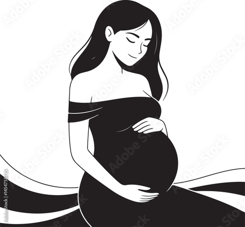 Mother Holding Child Silhouette Design

Tender Moment Between Mom and Baby Vector

Loving Embrace of Mother and Child Art

Mother’s Gentle Touch Silhouette Scene

Mom Kissing Baby Silhouette Illustrat