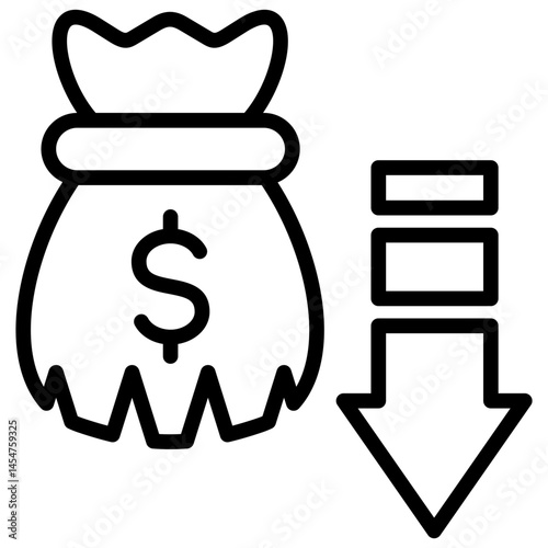Money Loss Icon