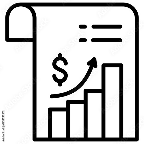 Statistical Report Icon