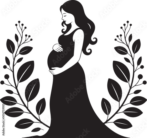 Mother Holding Child Silhouette Design

Tender Moment Between Mom and Baby Vector

Loving Embrace of Mother and Child Art

Mother’s Gentle Touch Silhouette Scene

Mom Kissing Baby Silhouette Illustrat