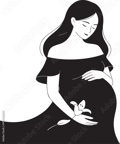 Mother Holding Child Silhouette Design

Tender Moment Between Mom and Baby Vector

Loving Embrace of Mother and Child Art

Mother’s Gentle Touch Silhouette Scene

Mom Kissing Baby Silhouette Illustrat