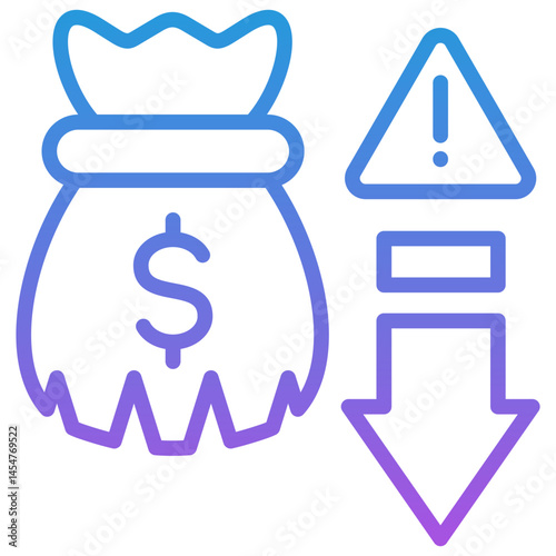 Money Crisis Icon