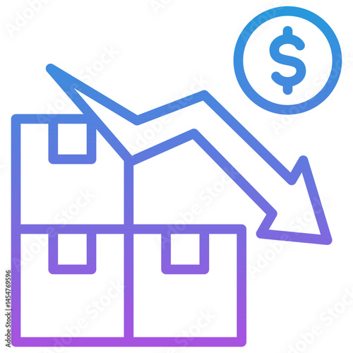 Deflation Icon