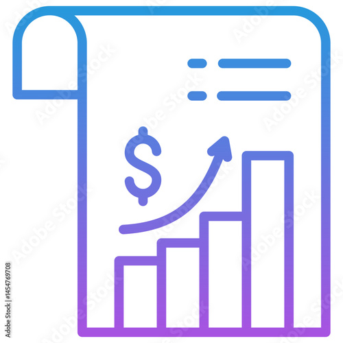 Statistical Report Icon