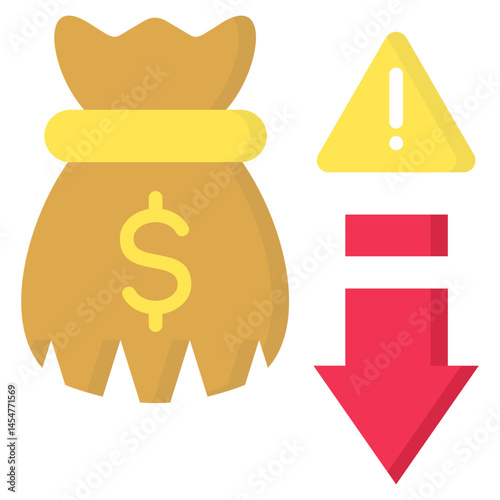 Money Crisis Icon