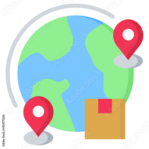 Global Distribution Icon