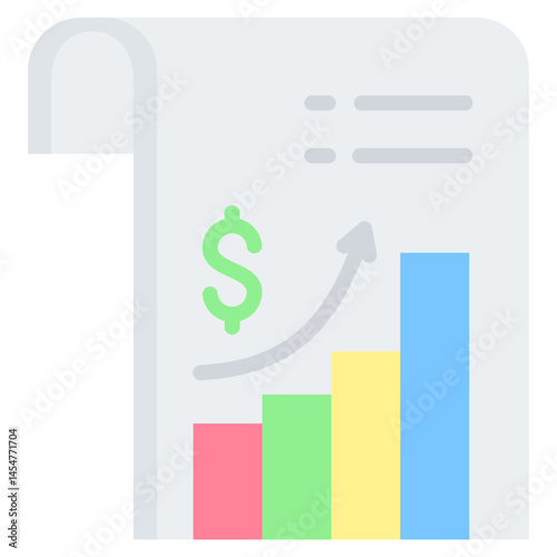 Statistical Report Icon