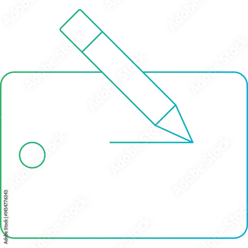 Write icon single vector illustration