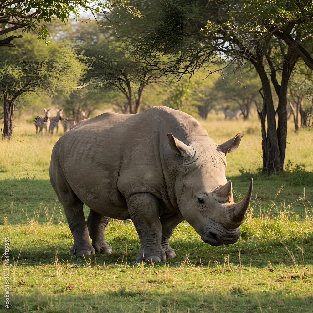 Obraz premium Rhinocerous 