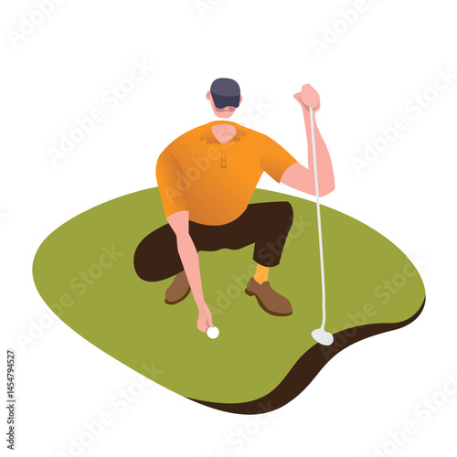 Golf Vector Illustration