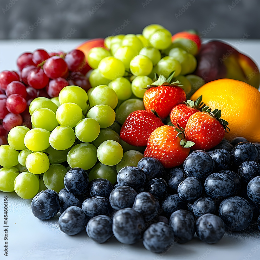 Assortment of fresh fruit Assortment of fresh fruit
