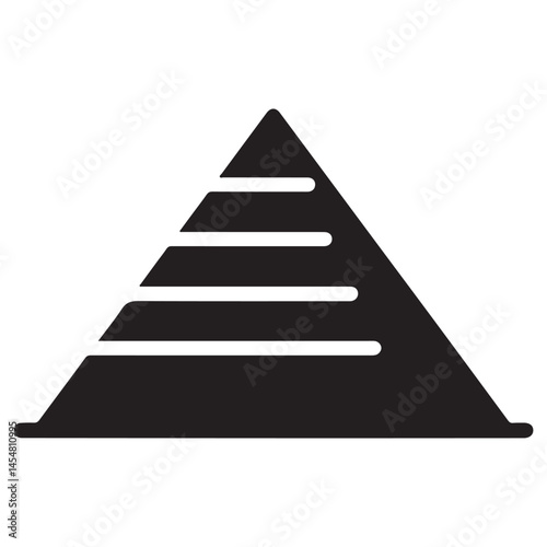 Silhouette of a Sacred Pyramid