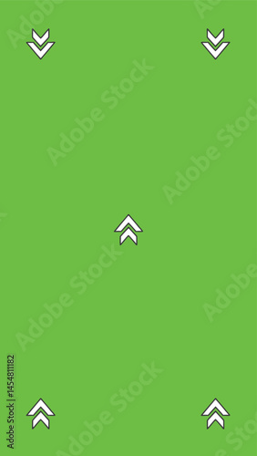 Green screen background, VFX motion tracking markers. Art design green screen backdrop template. Abstract concept video footage replacement tracking markers element.