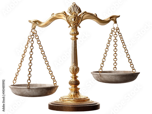 Golden Balance Scale