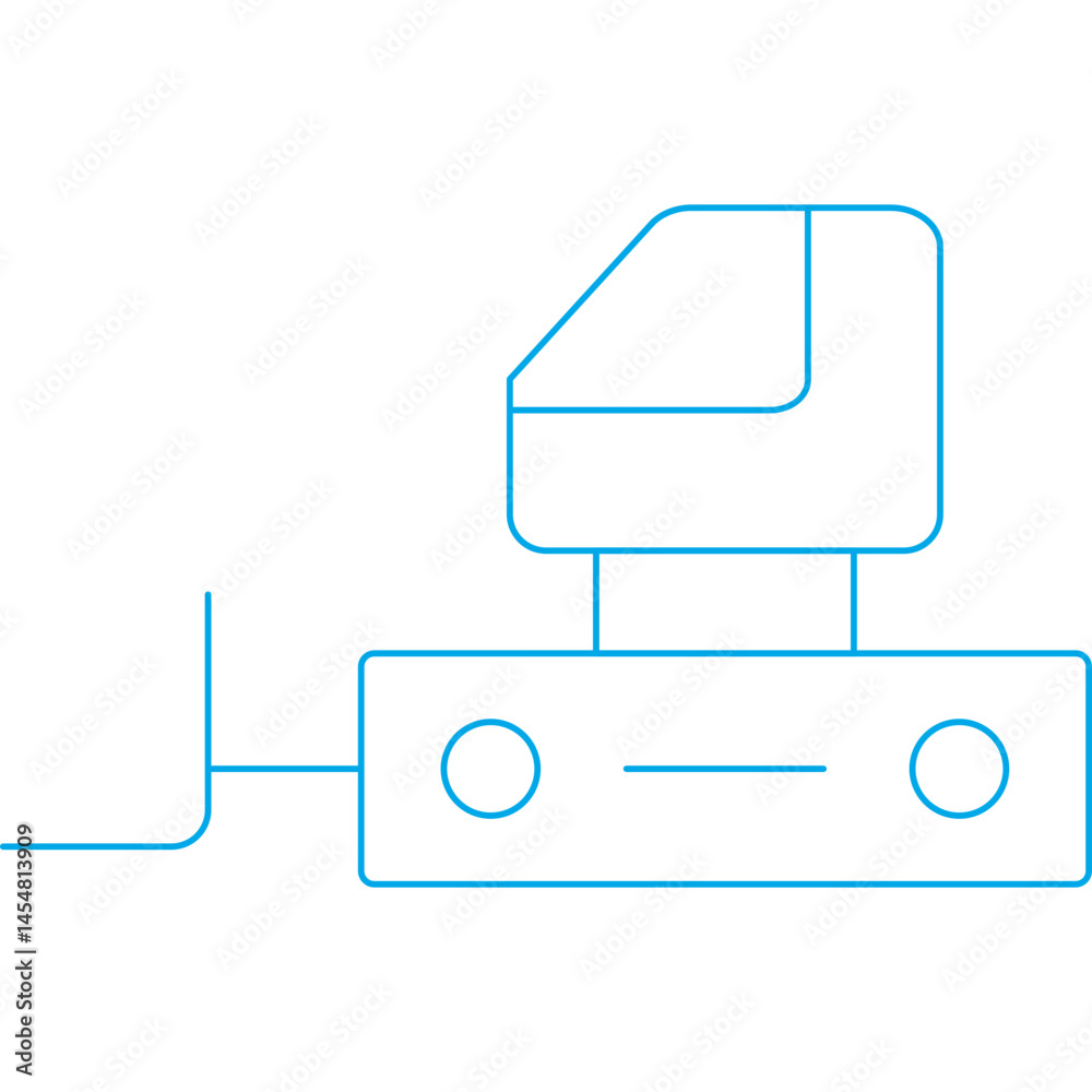 Escavator icon single vector illustration Escavator icon single vector illustration